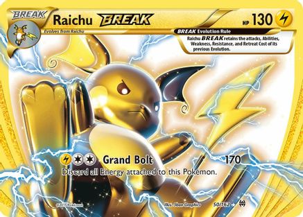 Raichu BREAK (BKT-050) (Holofoil)