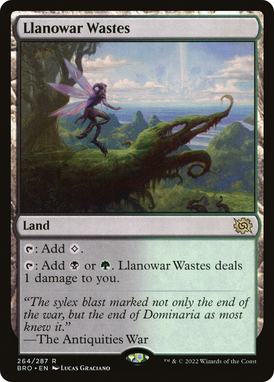 Llanowar Wastes (BRO-264) (Foil)