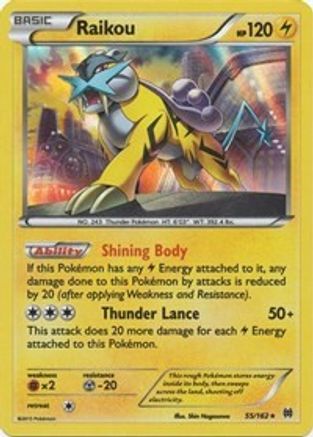 Raikou (BKT-055) (Reverse Holofoil)
