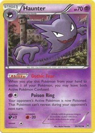 Haunter (BKT-059) (Reverse Holofoil)