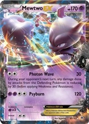 Mewtwo EX (61) (BKT-061) (Holofoil)