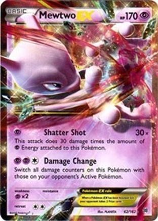 Mewtwo EX (62) (BKT-062) (Holofoil)