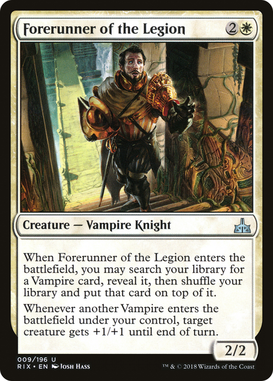 Forerunner of the Legion (RIX-009) (Foil)
