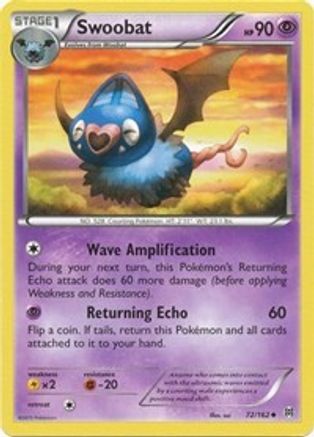 Swoobat (BKT-072) (Reverse Holofoil)