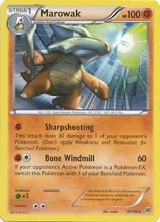Marowak (BKT-078) (Reverse Holofoil)