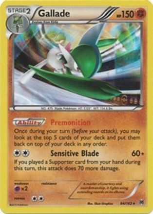 Gallade (BKT-084) (Reverse Holofoil)