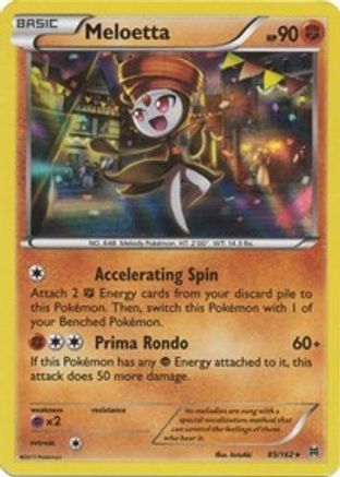 Meloetta (BKT-085) (Reverse Holofoil)