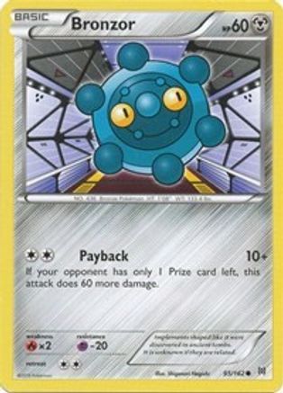 Bronzor (BKT-095) (Reverse Holofoil)