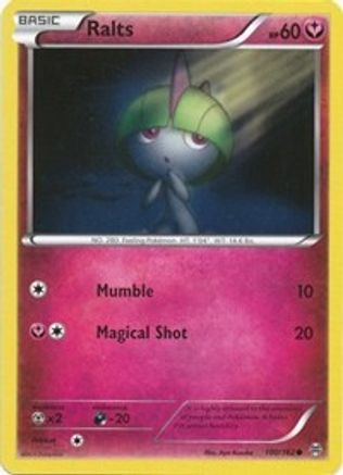 Ralts (100) (BKT-100) (Reverse Holofoil)
