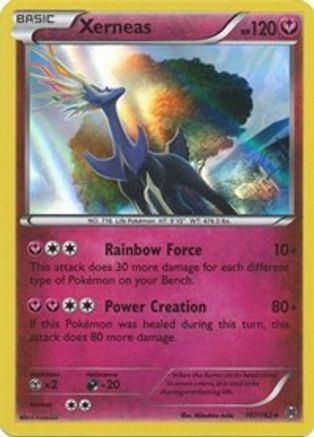 Xerneas (BKT-107) (Reverse Holofoil)