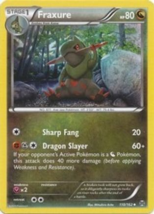 Fraxure (BKT-110) (Reverse Holofoil)