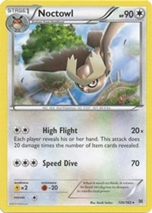 Noctowl (BKT-120) (Reverse Holofoil)