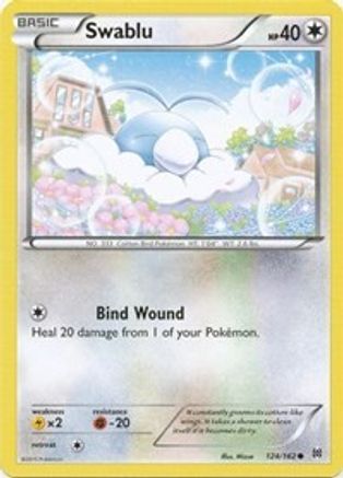Swablu (BKT-124) (Reverse Holofoil)