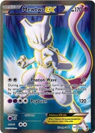 Mewtwo EX (157 Full Art) (BKT-157) (Holofoil)