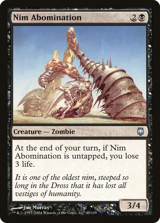 Nim Abomination (DST-049) (Foil)