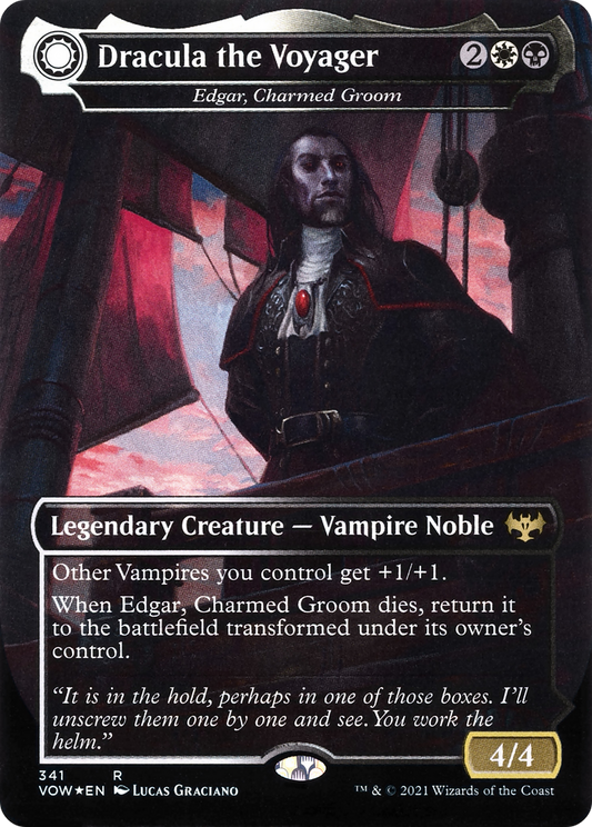 Edgar, Charmed Groom // Edgar Markov's Coffin (VOW-341) (Borderless)