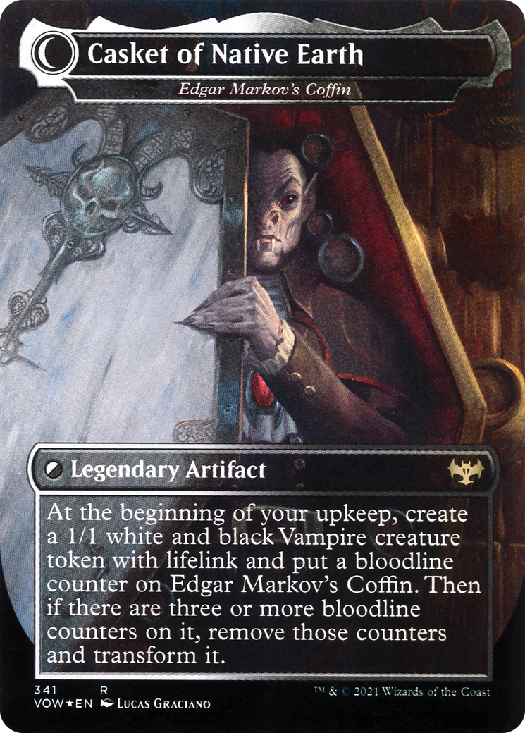 Edgar, Charmed Groom // Edgar Markov's Coffin (VOW-341) (Borderless)