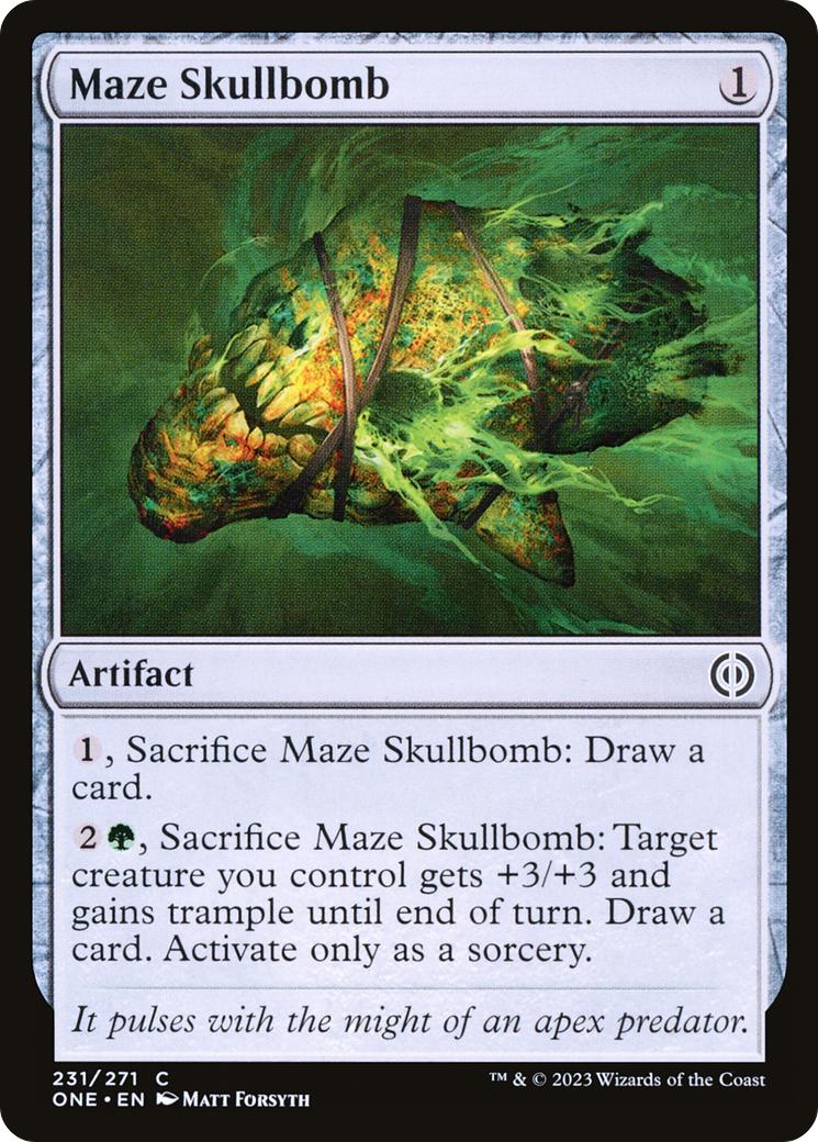 Maze Skullbomb (ONE-231) (Foil)