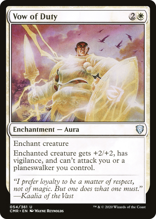 Vow of Duty (CMR-054) (Foil)