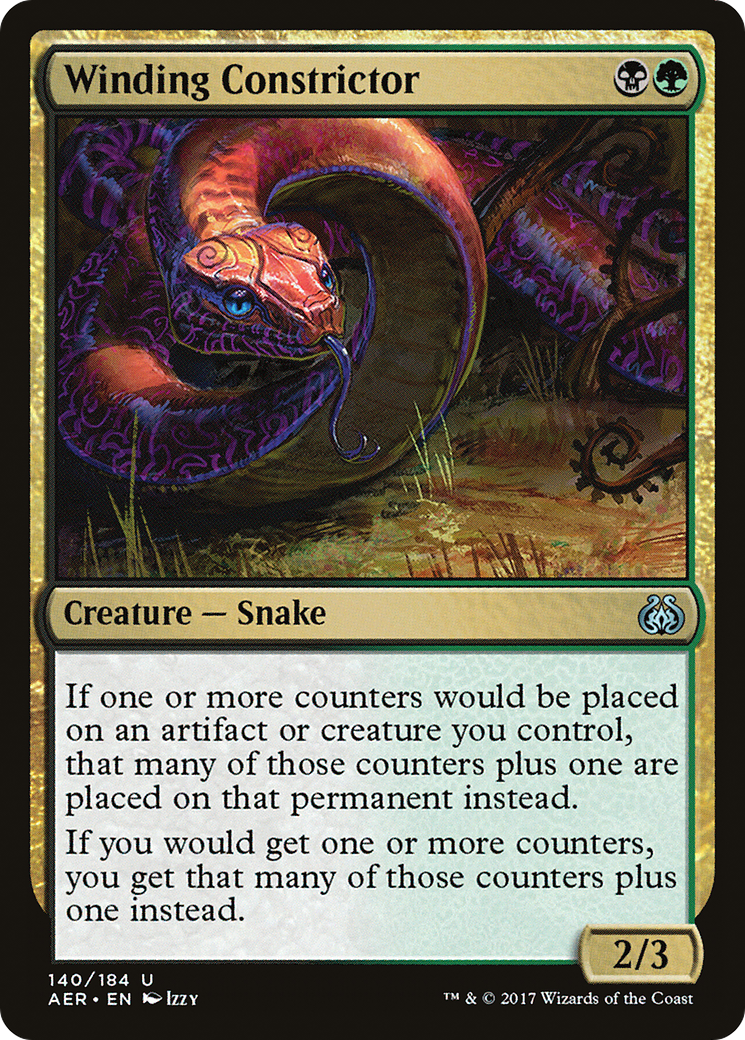 Winding Constrictor (AER-140) (Foil)