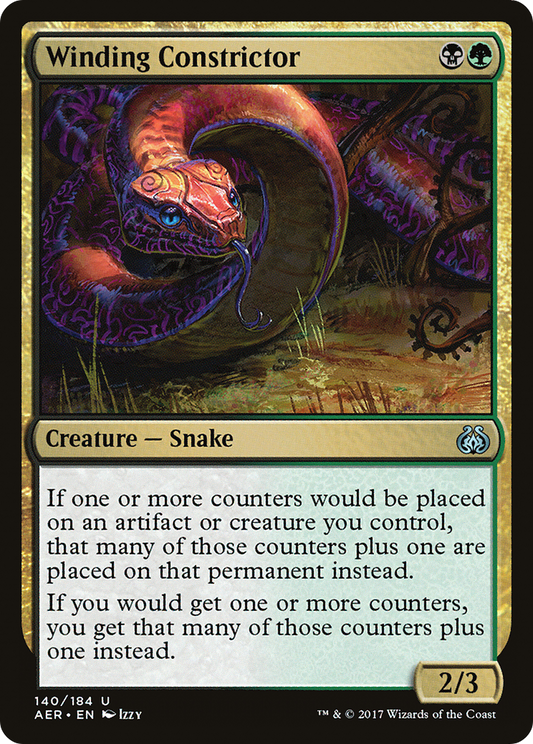 Winding Constrictor (AER-140) (Foil)