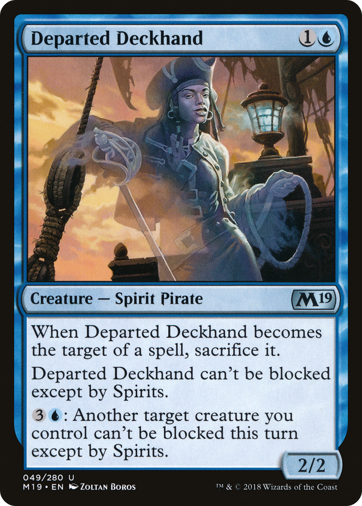 Departed Deckhand (M19-049)