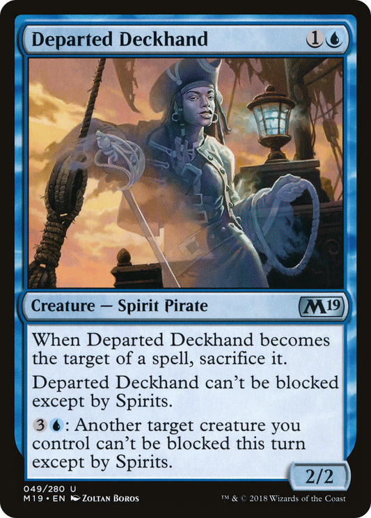 Departed Deckhand (M19-049)