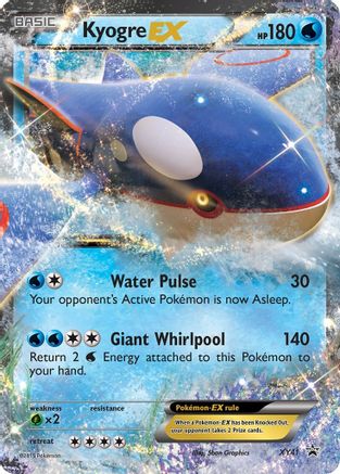 Kyogre EX (PR-XY41) (Holofoil)