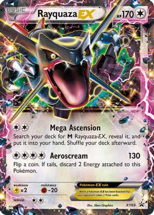 Rayquaza EX (Shiny) (PR-XY69) (Holofoil)
