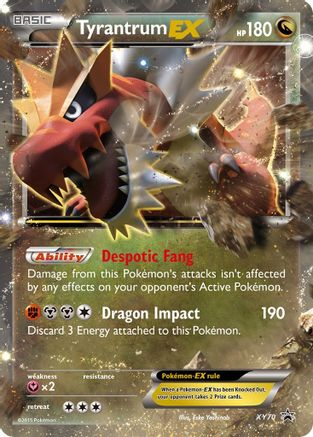 Tyrantrum EX (PR-XY70) (Holofoil)