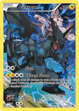 Zekrom (Full Art Promo) (PR-XY76) (Holofoil)