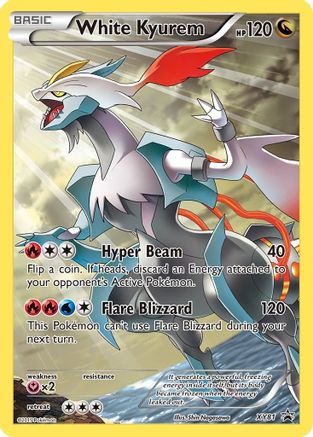 White Kyurem (Full Art Promo) (PR-XY81) (Holofoil)