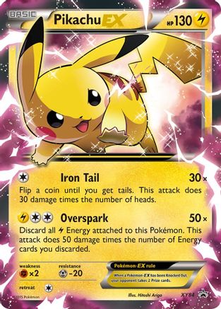 Pikachu EX (PR-XY84) (Holofoil)