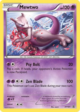 Mewtwo (PR-XY101) (Holofoil)