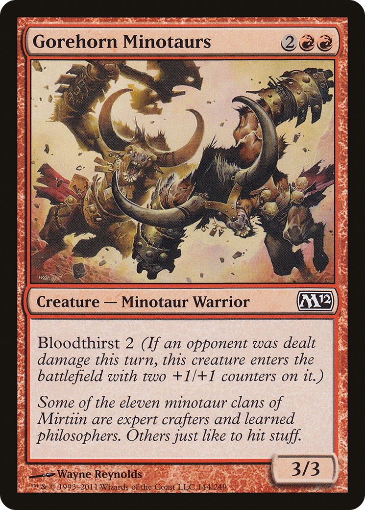 Gorehorn Minotaurs (M12-144) (Foil)