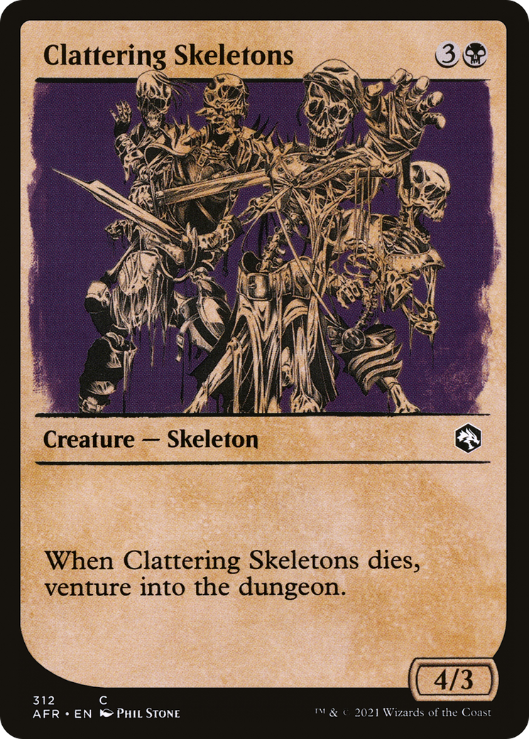Clattering Skeletons (AFR-312) (Showcase)