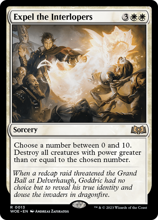 Expel the Interlopers (WOE-013) (Foil)