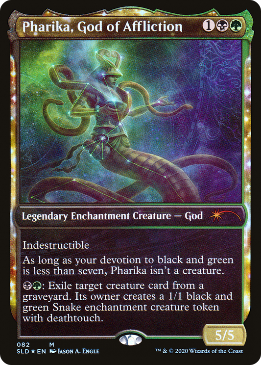 Pharika, God of Affliction (SLD-082) (Showcase) (Foil)