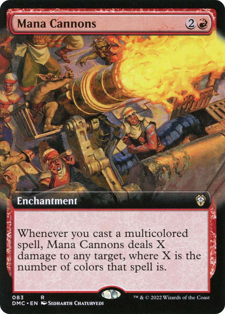 Mana Cannons (DMC-083) (Extended Art)