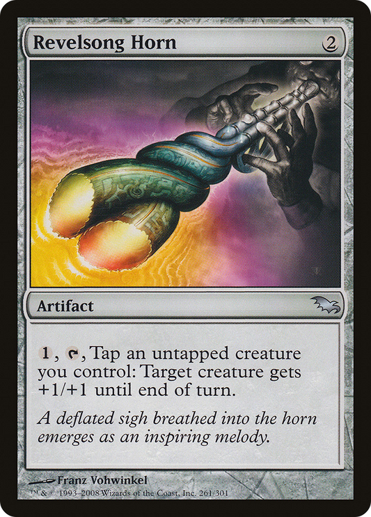Revelsong Horn (SHM-261) (Foil)