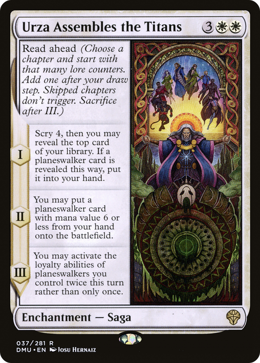 Urza Assembles the Titans (DMU-037)