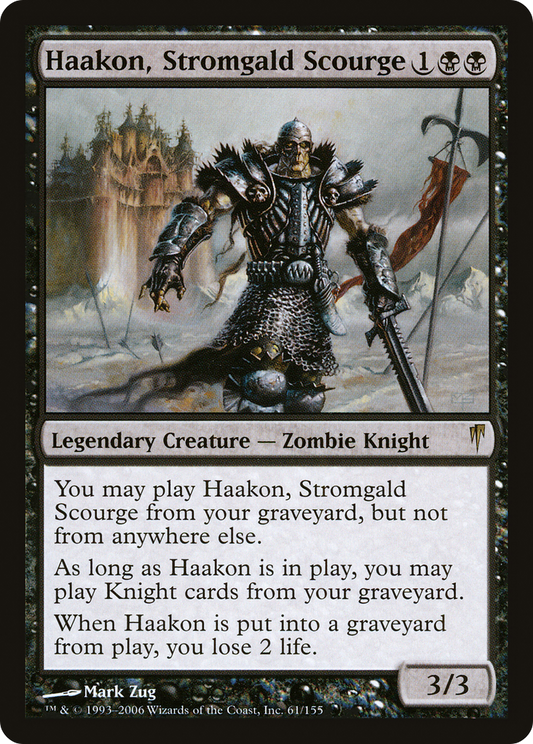 Haakon, Stromgald Scourge (CSP-061) (Foil)