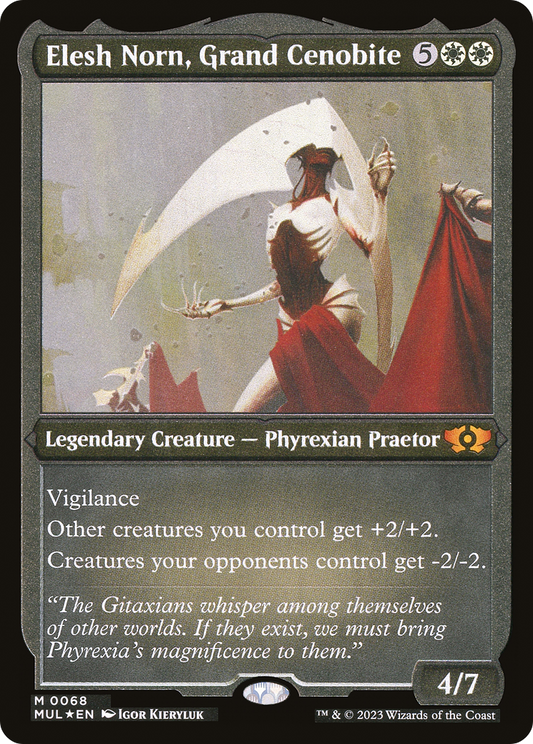 Elesh Norn, Grand Cenobite (MUL-068) (Etched Foil)