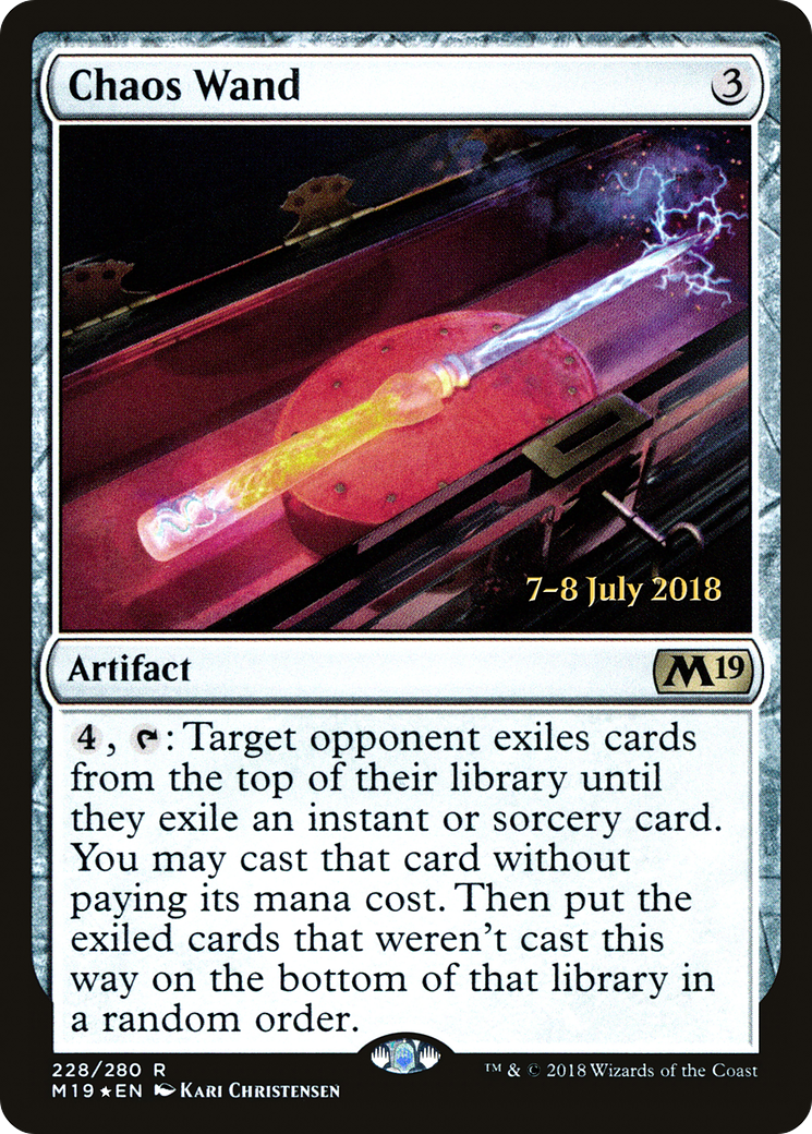 Chaos Wand (PRE-228S) (Foil)