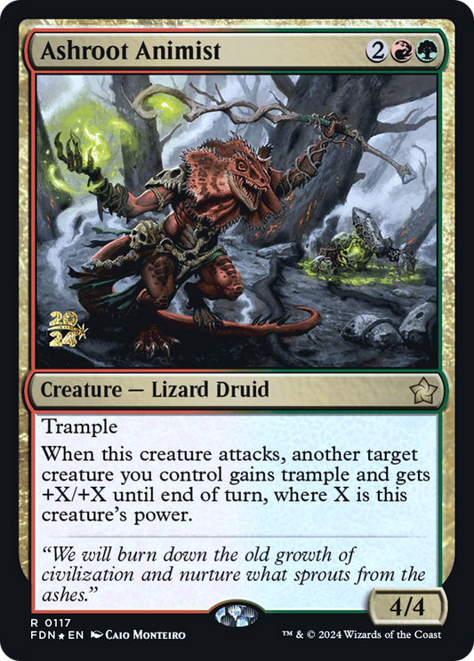 Ashroot Animist (PRE-117S) (Foil)