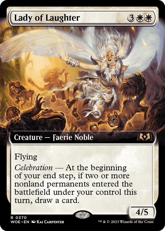 Lady of Laughter (WOE-370) (Extended Art) (Foil)