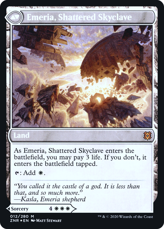 Emeria's Call // Emeria, Shattered Skyclave (PRE-12S) (Foil)