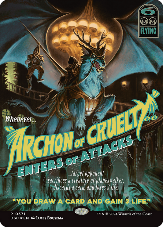 Archon of Cruelty (DSC-371) (Borderless) (Foil)