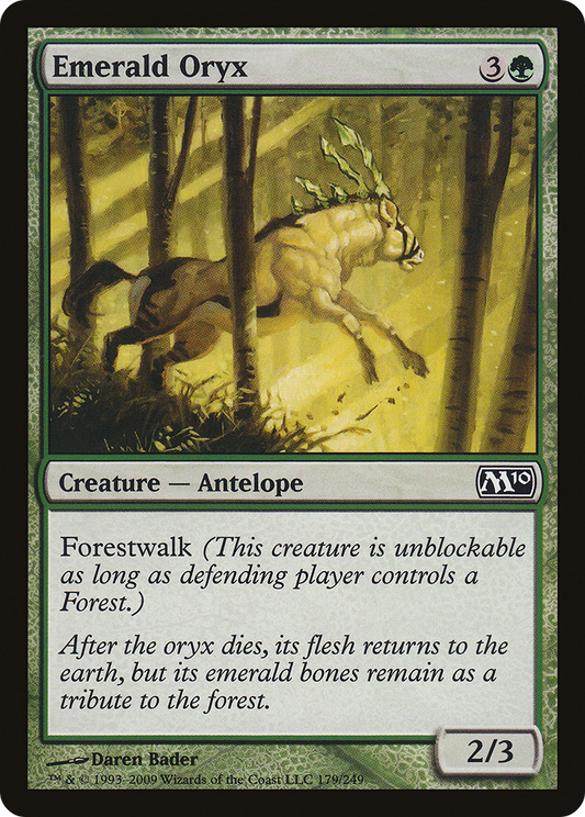 Emerald Oryx (M10-179) (Foil)