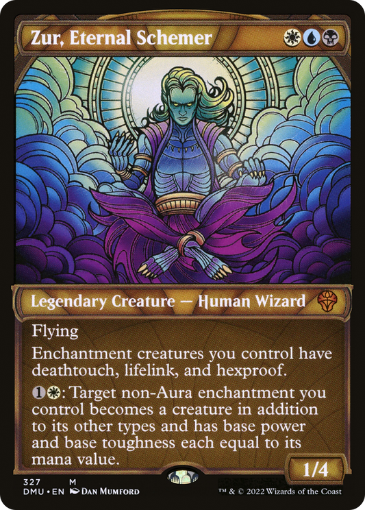 Zur, Eternal Schemer (DMU-327) (Showcase) (Foil)